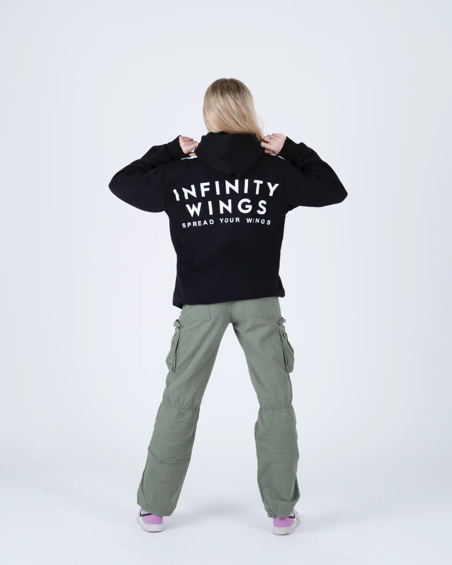 IDENTITY BLACK  HOODIE