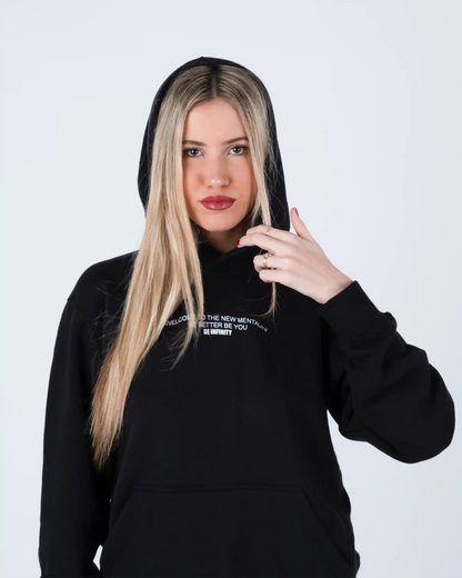 IDENTITY BLACK  HOODIE