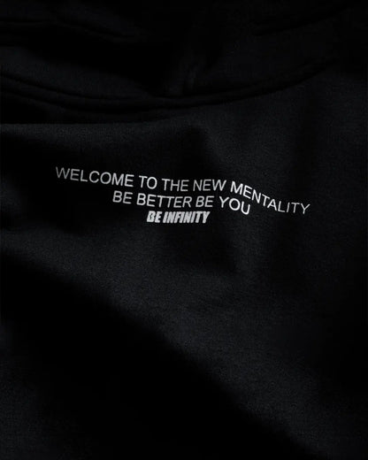 IDENTITY BLACK  HOODIE