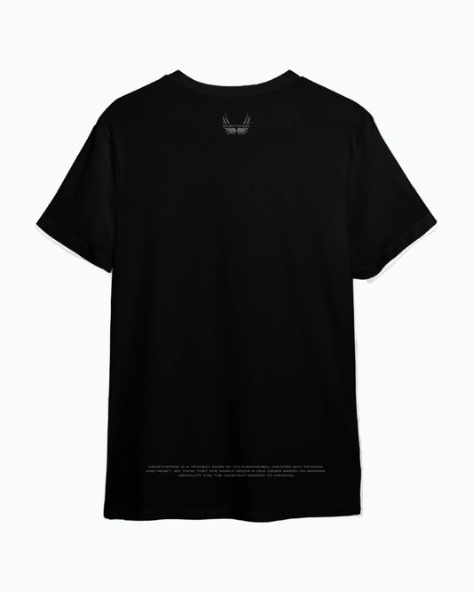 "ESSENTIAL" BLACK TEE